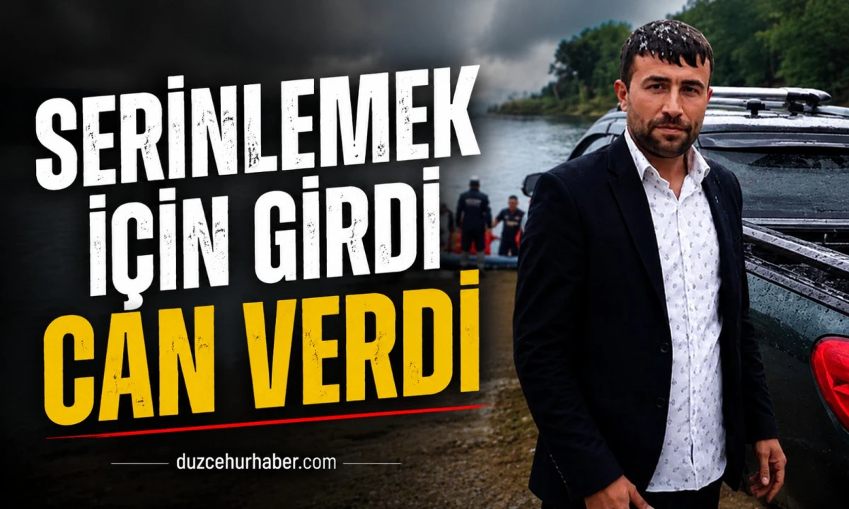 Serinlemek İçin Girdiği Gölette Can Verdi