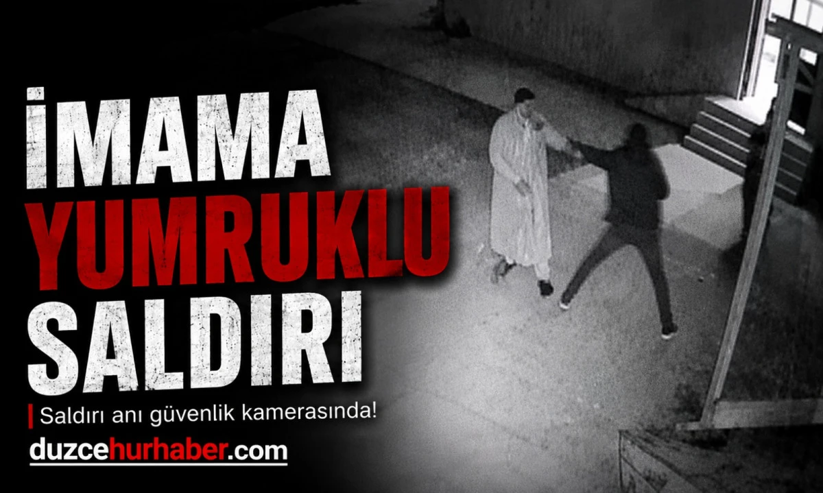 Cami Avlusunda Uyardı, Yumrukların Hedefi Oldu
