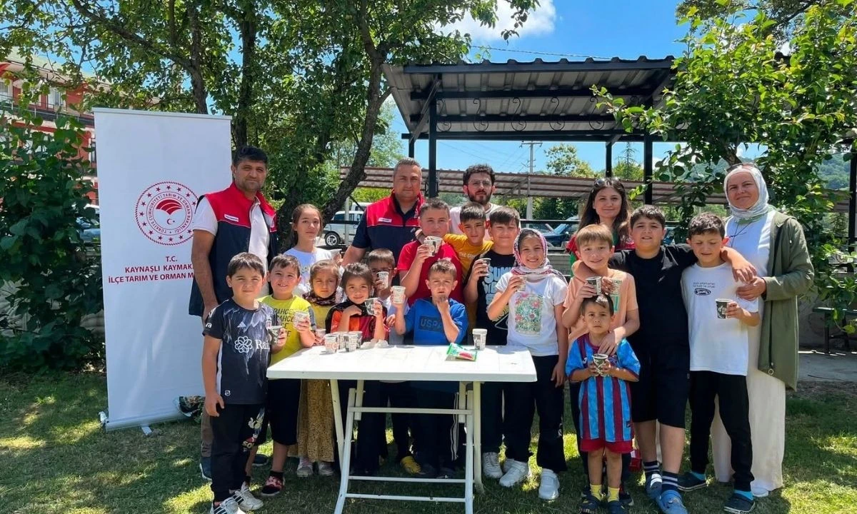 Düzce'de Çocuklara tarımın önemi anlatıldı