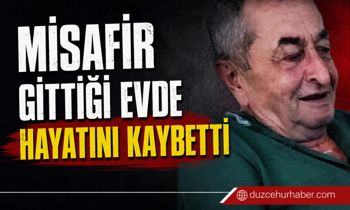 Misafir Gittiği Evde Öldü! Ev Sahibi Gözaltında