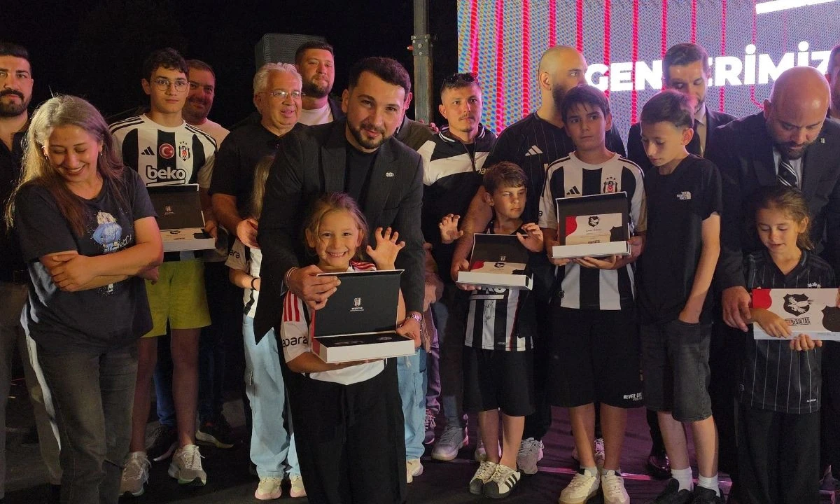 Düzce'de 100 Çocuk Resmen Beşiktaş Üyesi Oldu