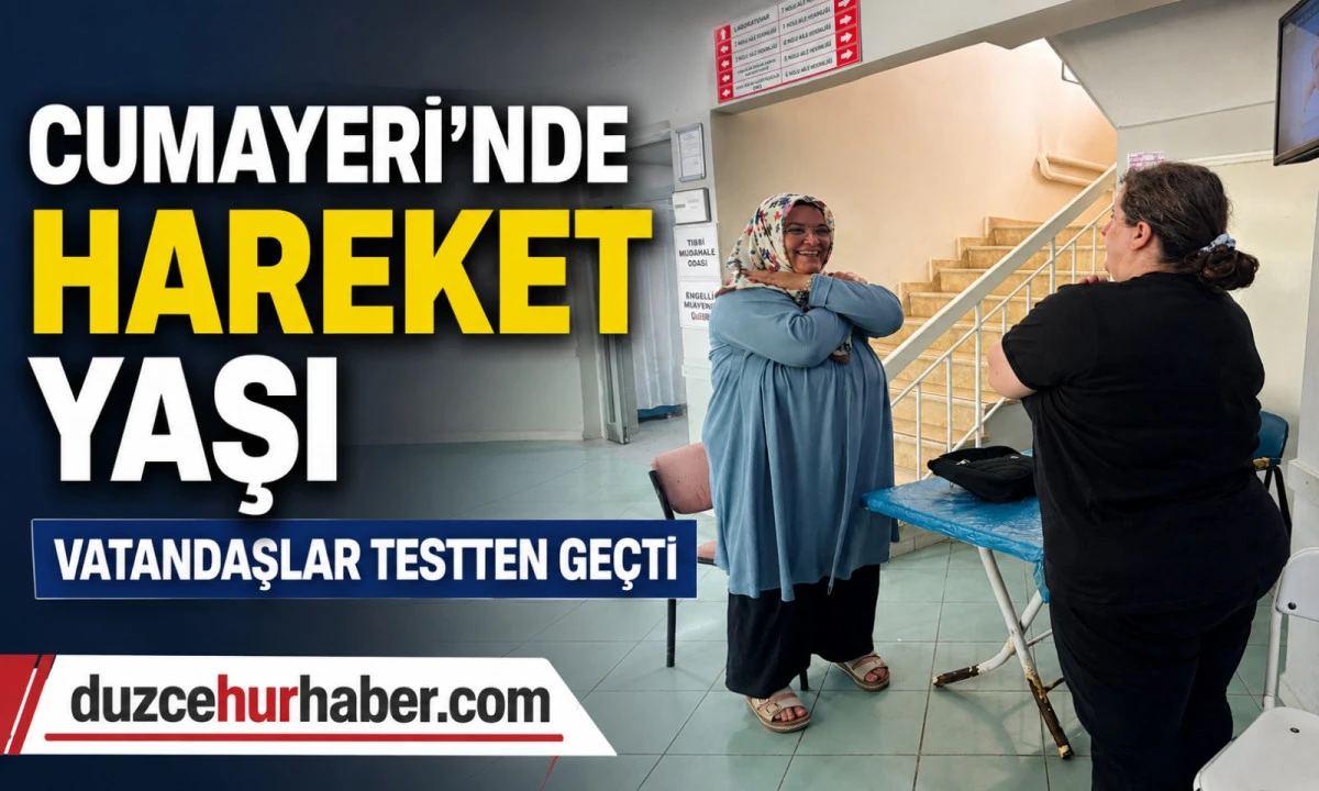 Sağlıklı Yaşam İçin Farkındalık Etkinliği