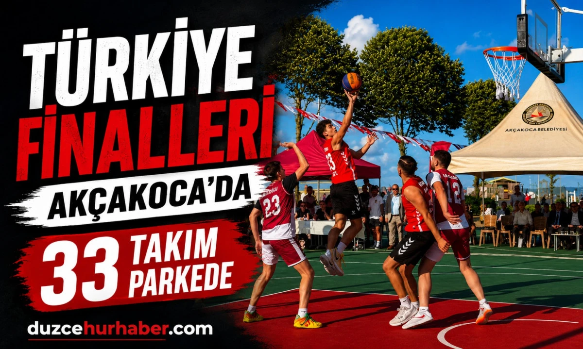 Türkiye'nin En İyi 3x3 Basketbol Takımları Akçakoca'da Buluştu