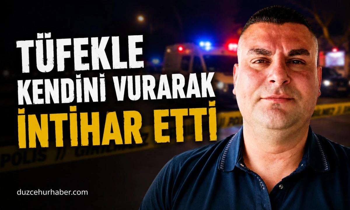 Boş Arazide Silahla Hayatına Son Verdi