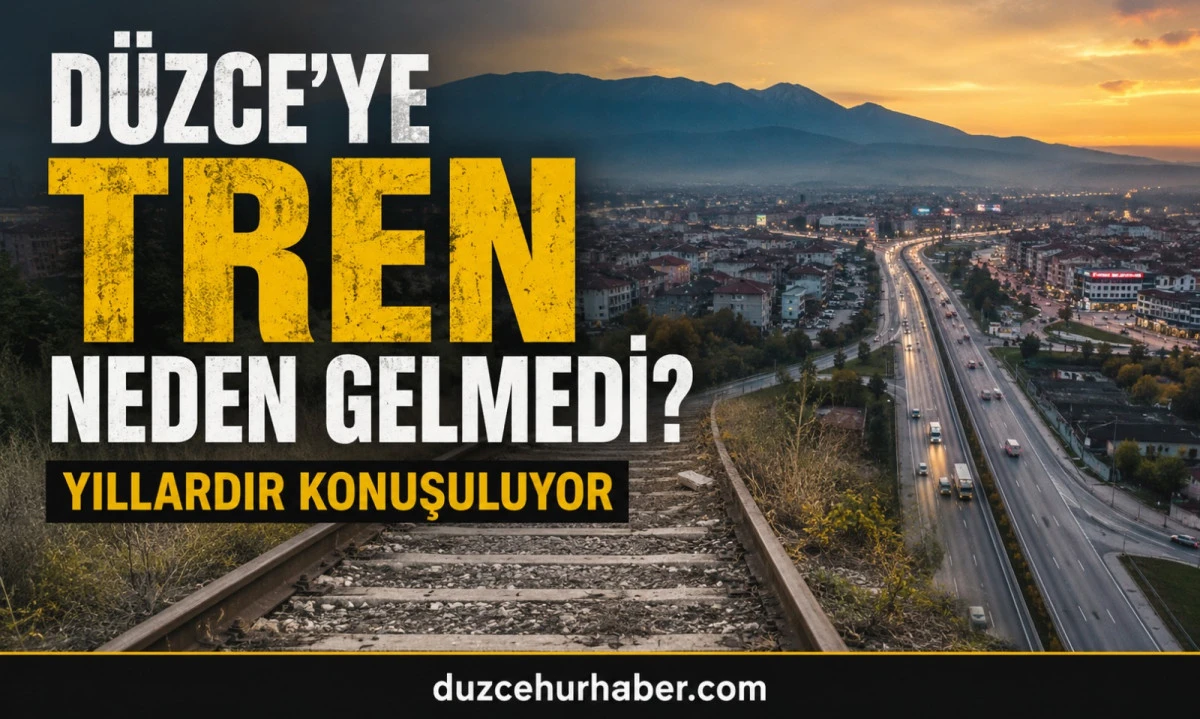Düzce'ye Tren Neden Gelmedi? Yıllardır Konuşulan Demiryolu Projeleri