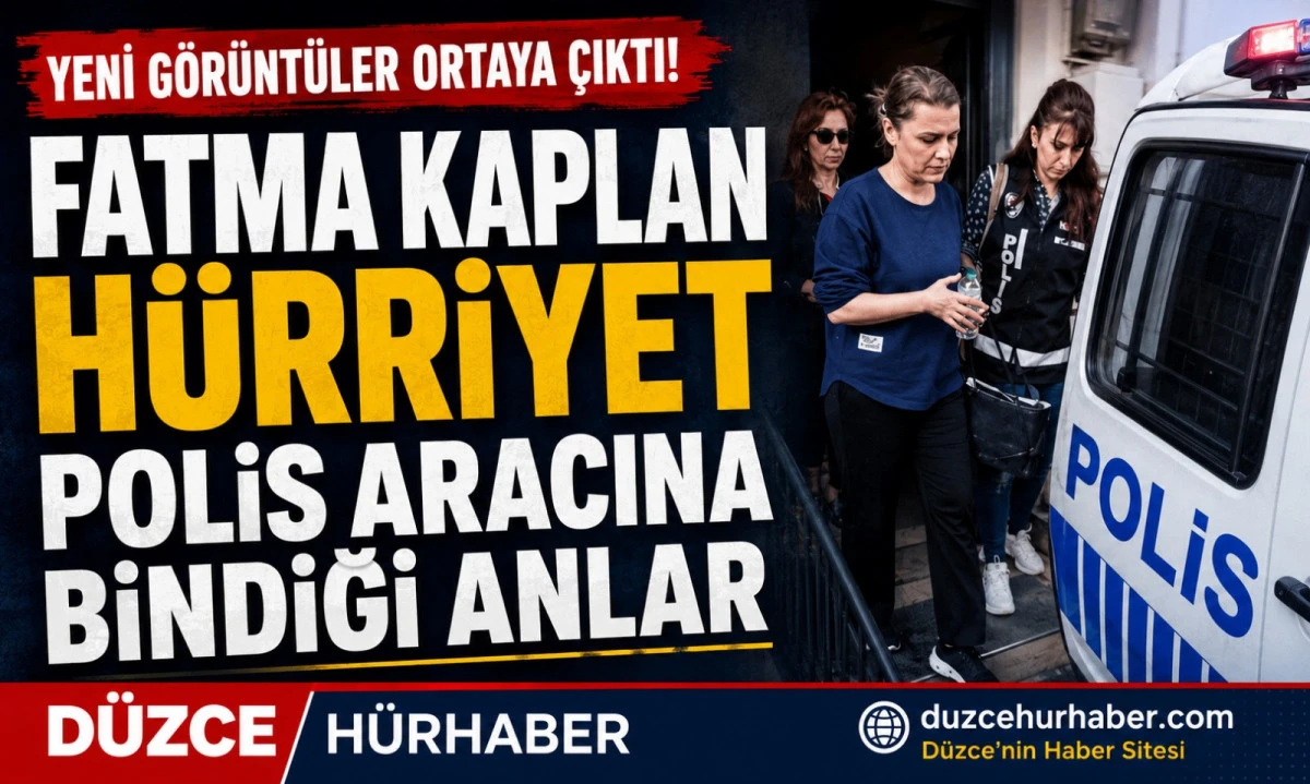 Fatma Kaplan Hürriyet'in Gözaltı Anı Kamerada