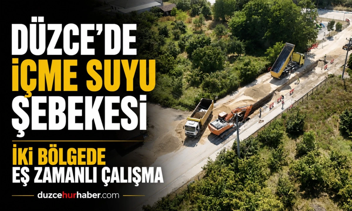 İçme Suyu Şebekesi Yenileniyor