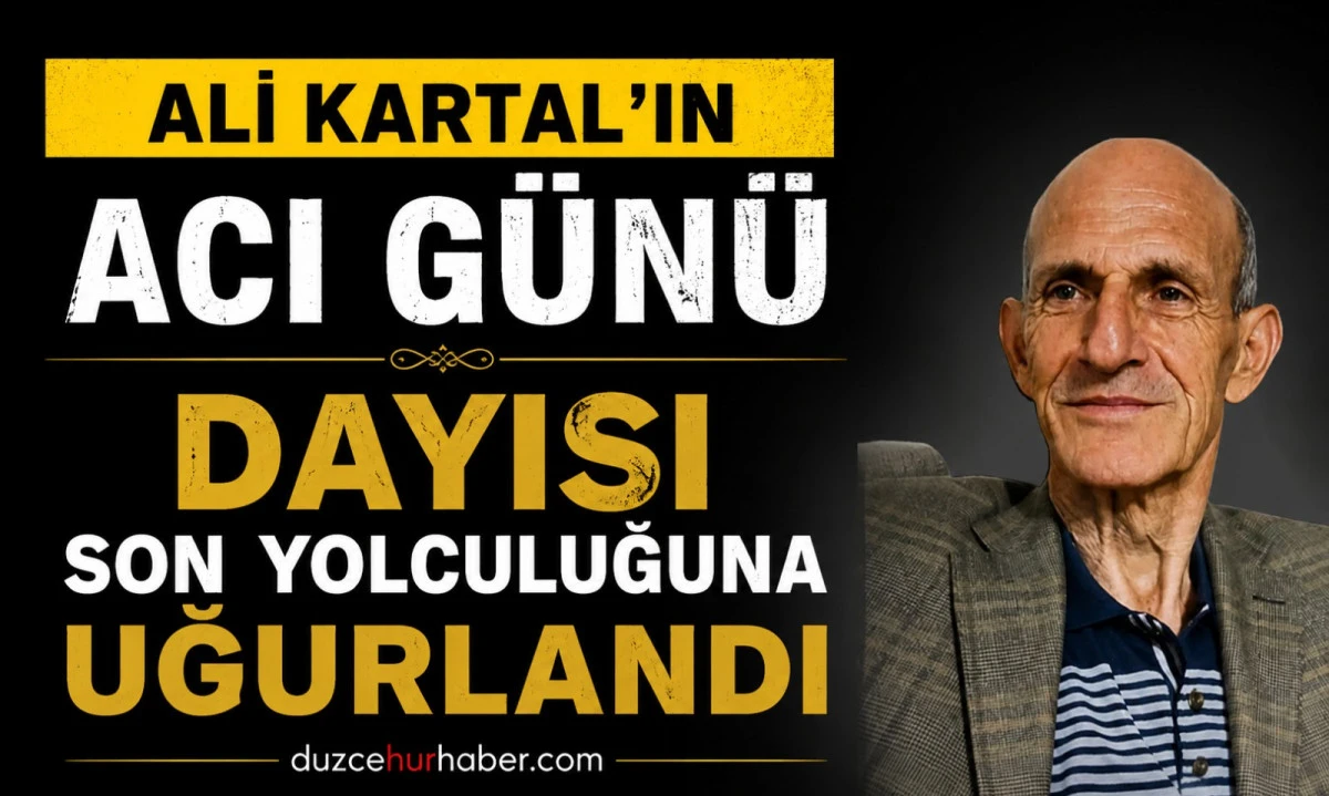 Ali Kartal'ın acı günü: Dayısı İbrahim Acar son yolculuğuna uğurlandı
