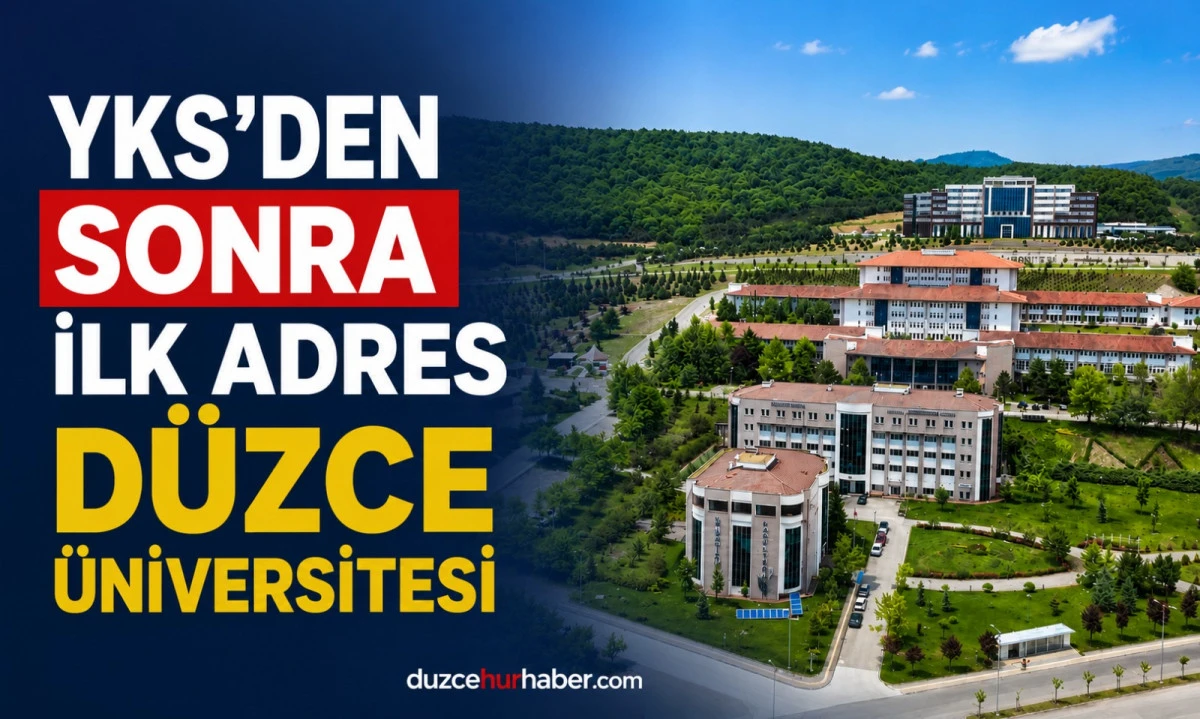 Düzce Üniversitesi'nden YKS tercih döneminde adaylara ücretsiz danışmanlık