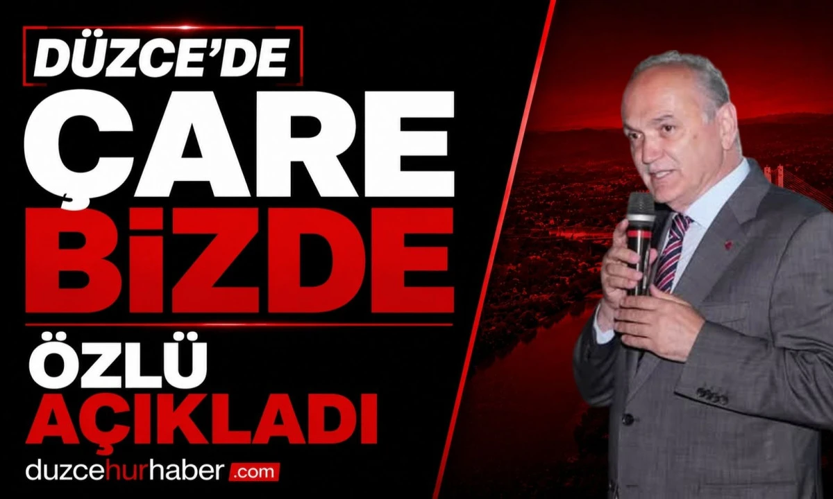 Düzce'de 60 proje devam ediyor! Faruk Özlü mahalle sohbetlerinde açıkladı
