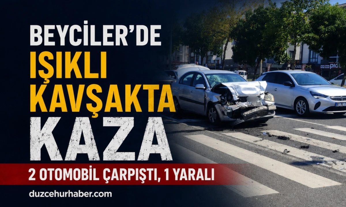 Beyciler Sapağında Kaza: 1 Yaralı
