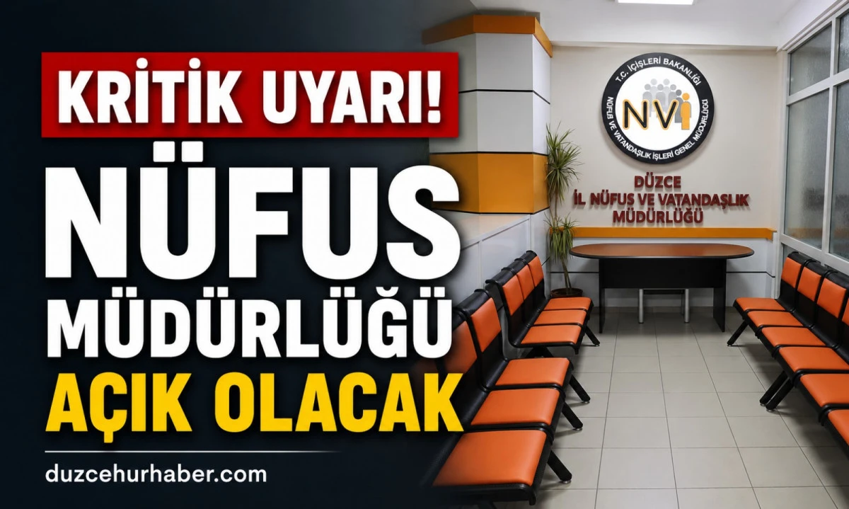 ALES adaylarına kritik uyarı! Düzce'de o müdürlük pazar sabahı açık olacak