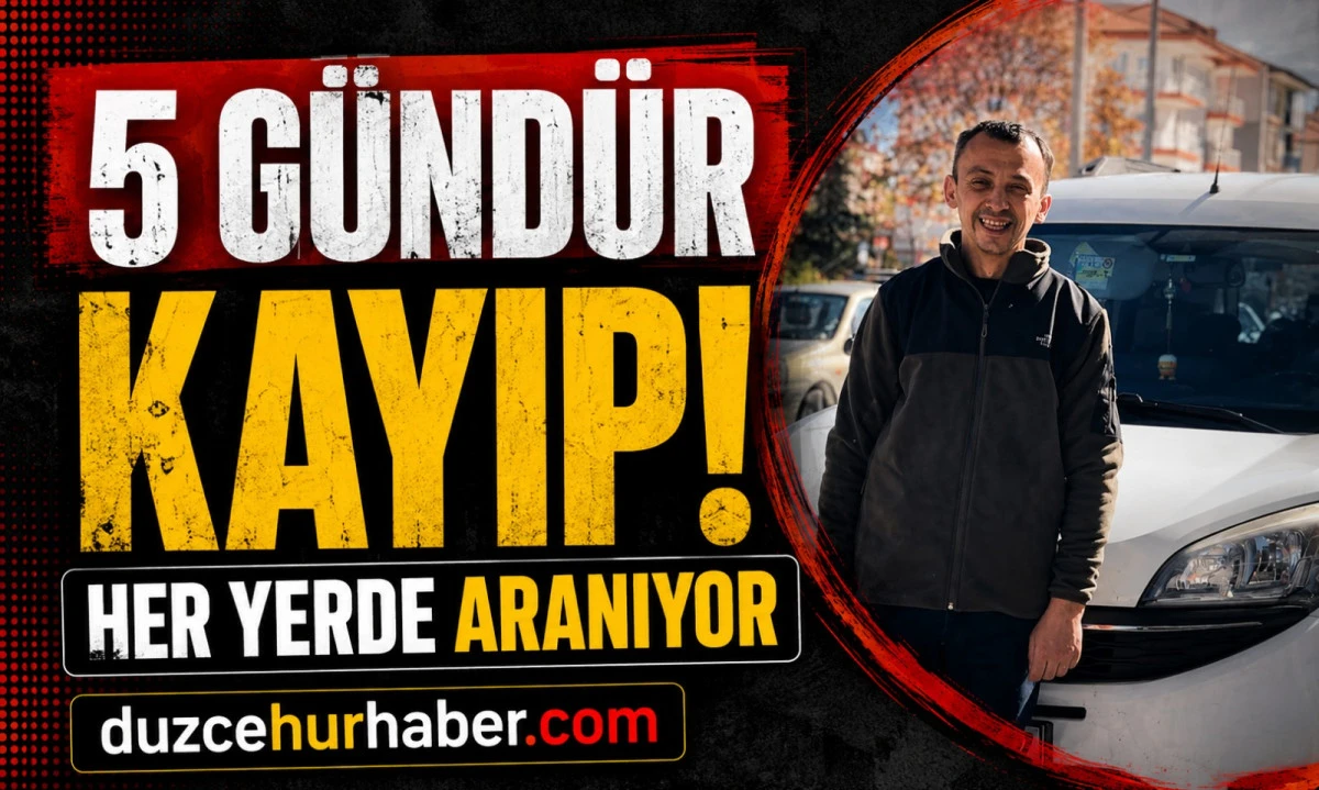 5 Gündür Kayıp! Sezgin Göcen Her Yerde Aranıyor