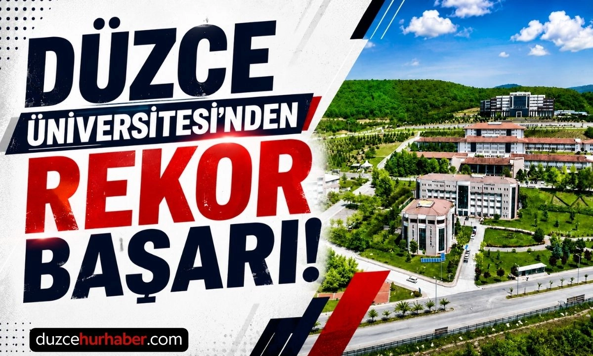 Düzce Üniversitesi'nden TÜBİTAK'ta rekor başarı! Desteklenen proje sayısı 112'ye ulaştı