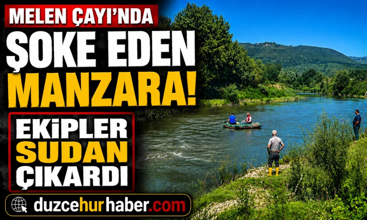 Melen Çayı'nda şoke eden manzara! Ekipler sudan tek tek çıkardı