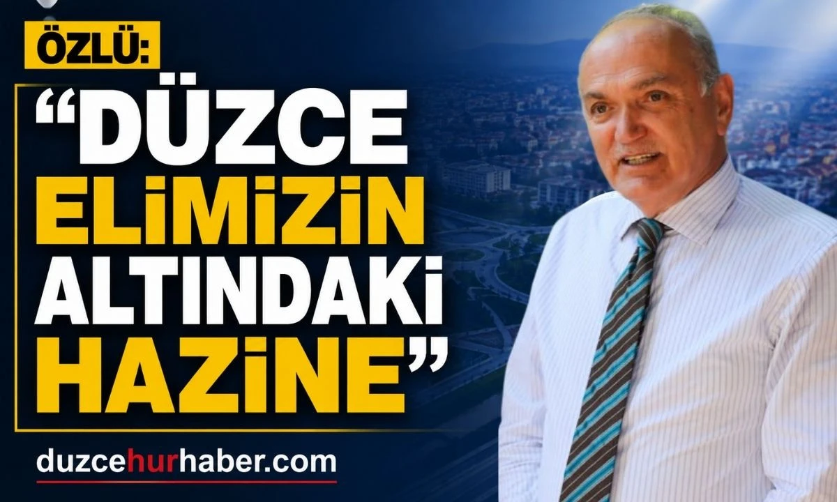 Faruk Özlü: "Bizim işimiz, şehri çok yönlü geliştirmek"