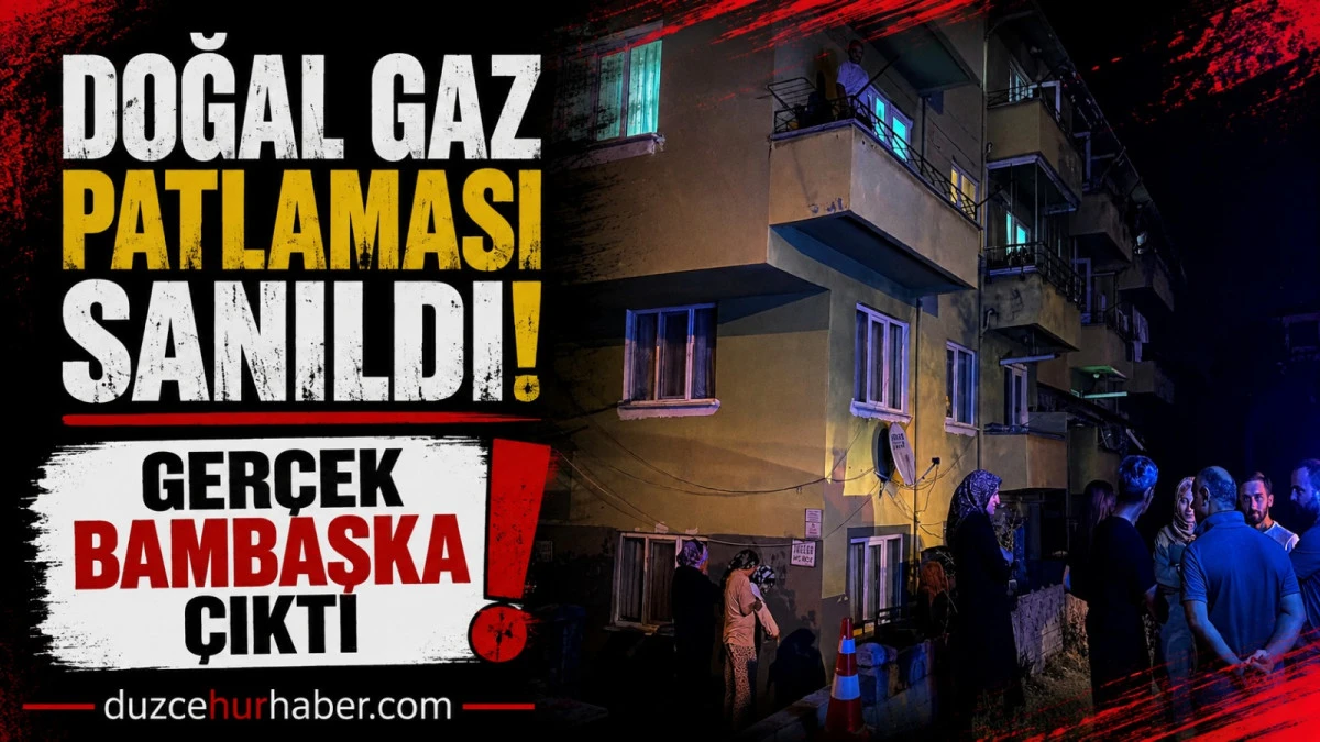 Doğal Gaz Patlaması Sanıldı! Gerçek Bambaşka Çıktı
