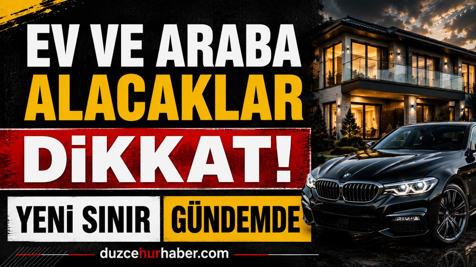 Faizsiz ev ve araç sisteminde yeni dönem: Sözleşme ve tutarlara sınır planı