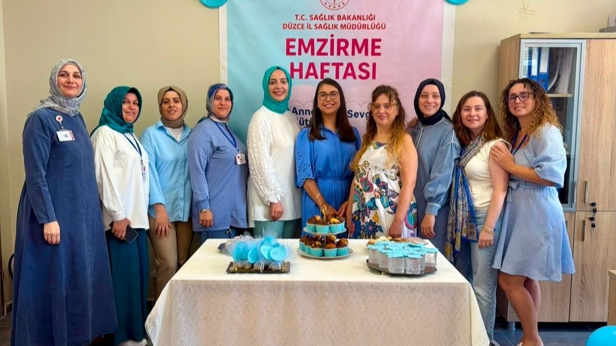 Akçakoca’da anne adaylarına emzirme ve anne sütü eğitimi