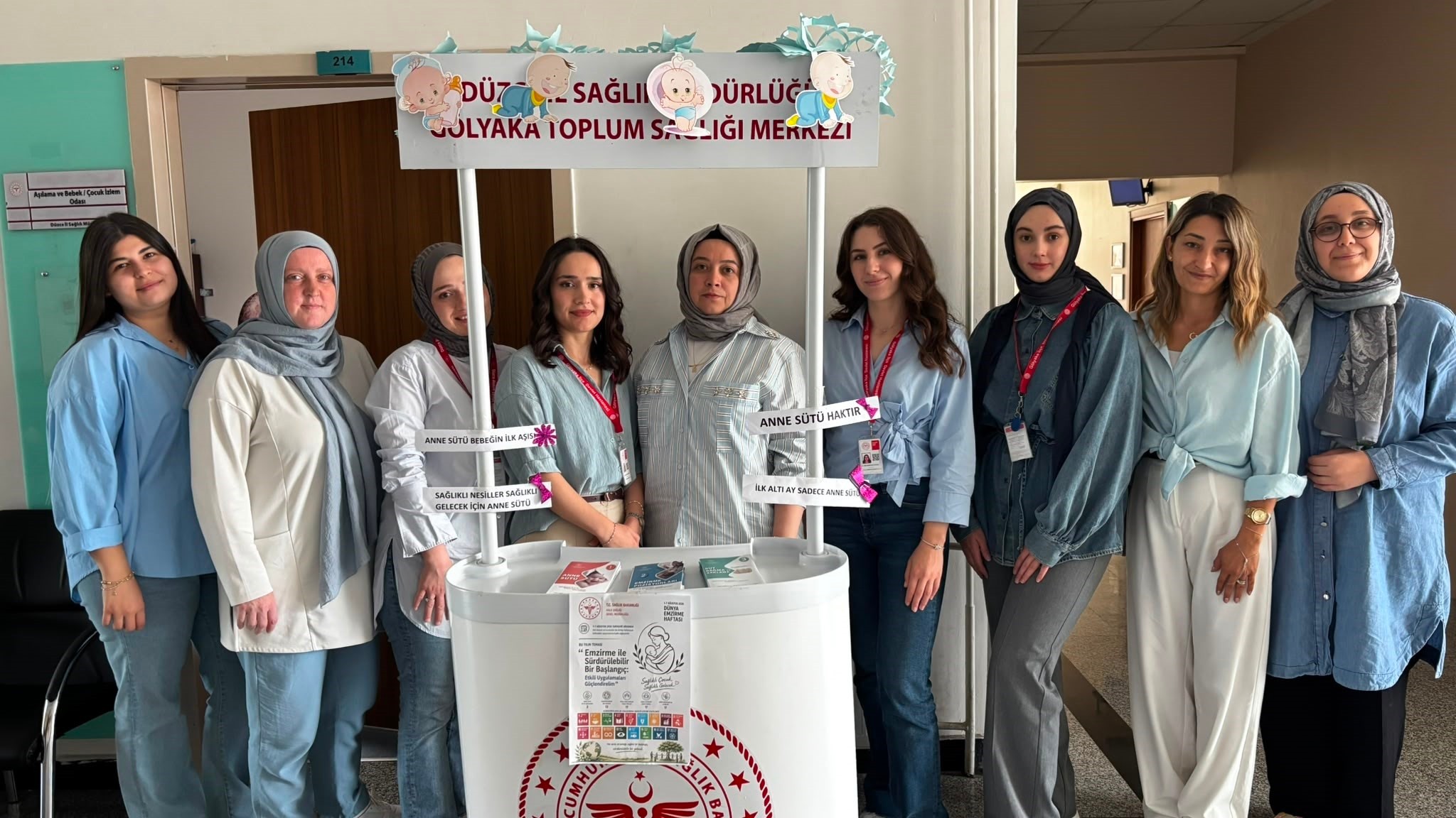 Gölyaka’da anne ve anne adaylarına emzirme eğitimi