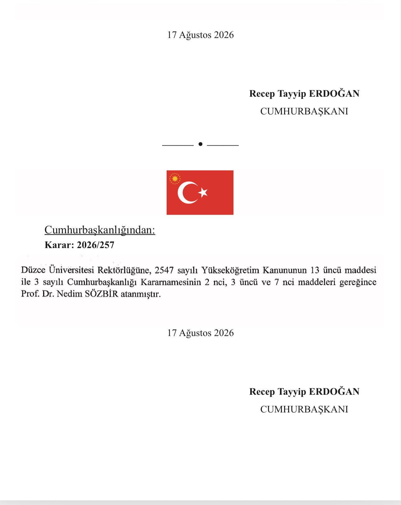 duzce-universitesi-rektorlugune-prof-dr-nedim-sozbir-yeniden-atandi-125834