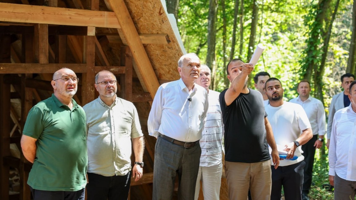 Şelalenin yanı başındaki alan değişiyor: Aydınpınar’dan yeni kareler