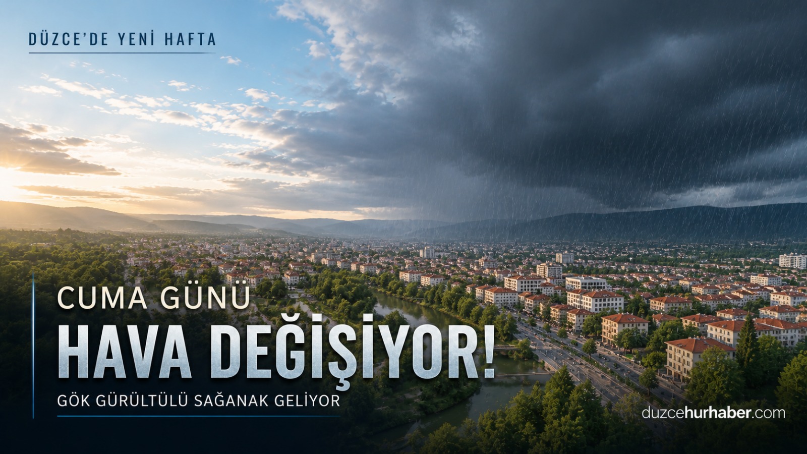 Düzce hava durumu 31 Ağustos-4 Eylül: Haftanın sonunda sağanak geliyor