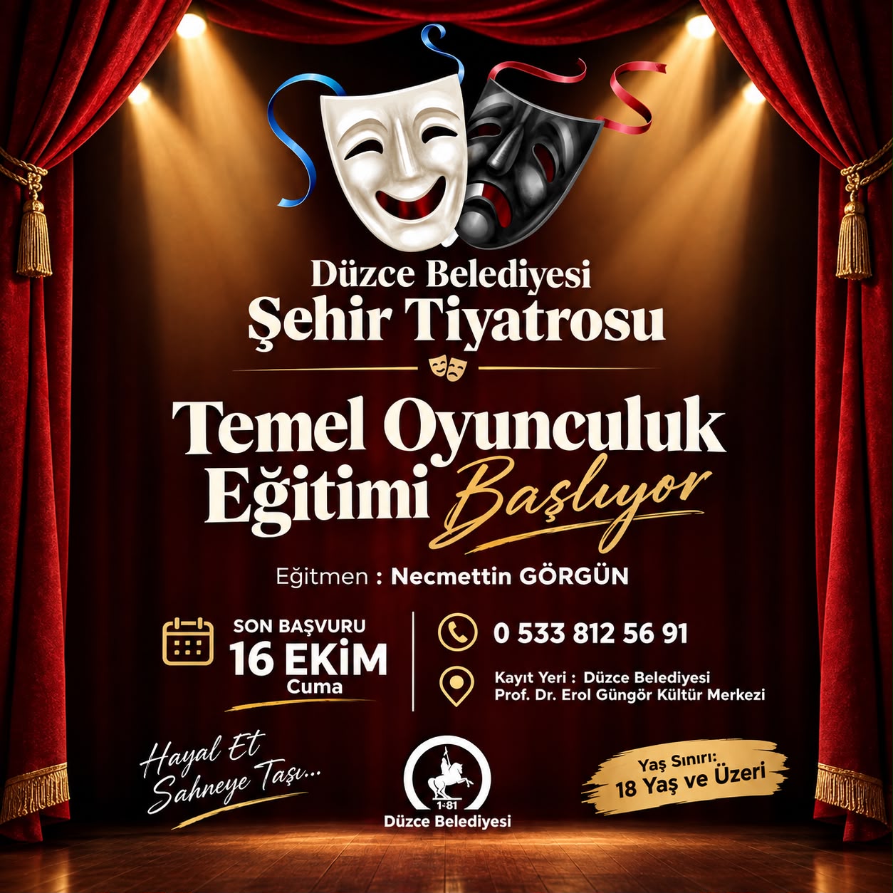 duzcede-ucretsiz-oyunculuk-egitimi-kontenjan-sadece-20-kisi-102437