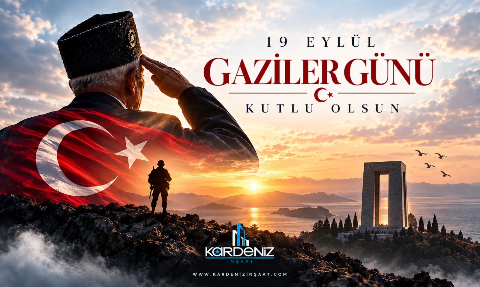 19 Eylül Gaziler Günü Kutlu Olsun 