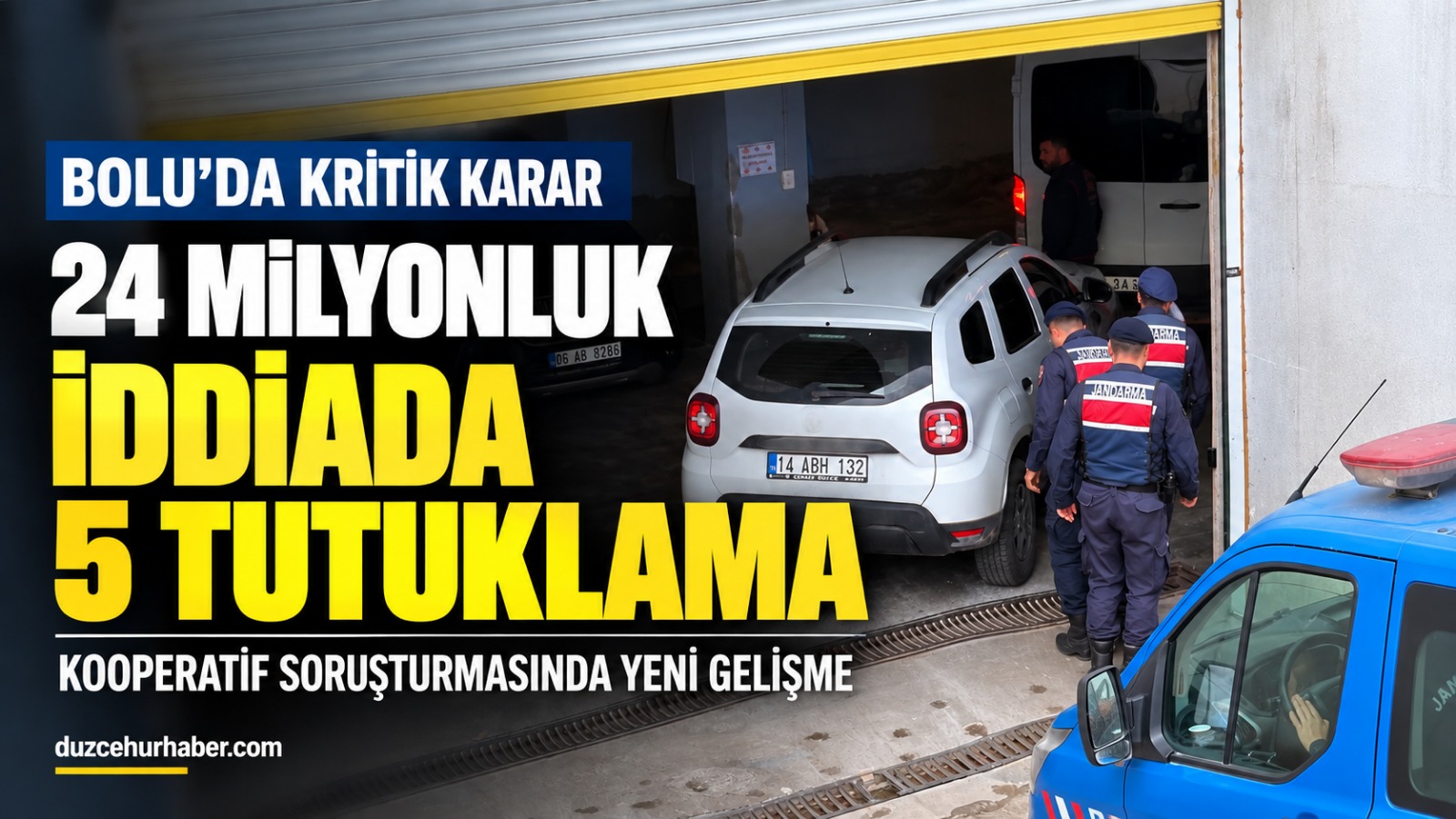 Bolu'daki 24 milyonluk kamu zararı iddiasında yeni gelişme: 5 tutuklama