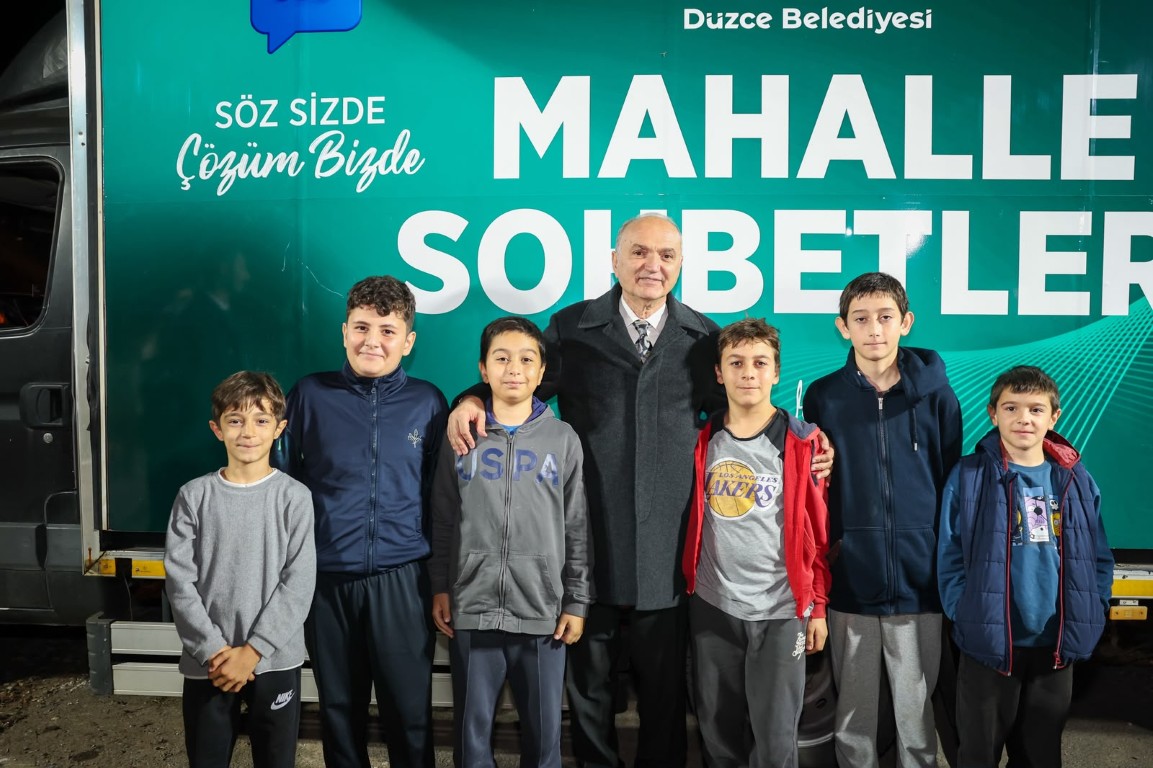 Sarayyeri buluşmasından kareler: Vatandaşlar taleplerini iletti