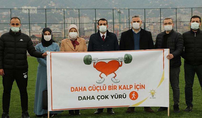 BAŞKAN AK, “DAHA GÜÇLÜ BİR KALP İÇİN, DAHA ÇOK YÜRÜ”