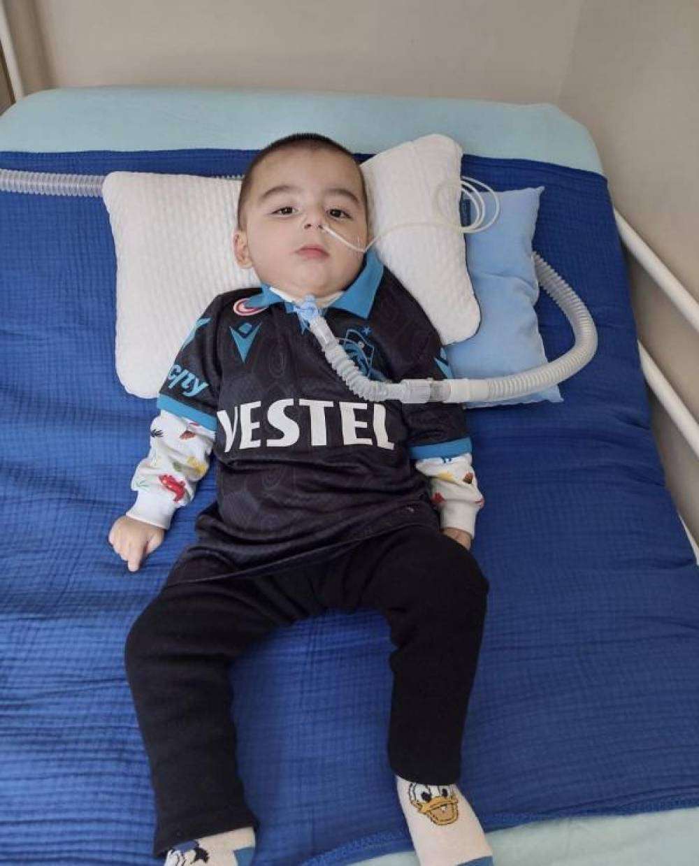 Trabzon'da SMA hastası Egemen bebek sevindirici haber; 35 milyon TL toplandı