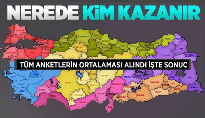 81 AYRI AYRI KİM KAZANIYOR. İŞTE LİSTE 