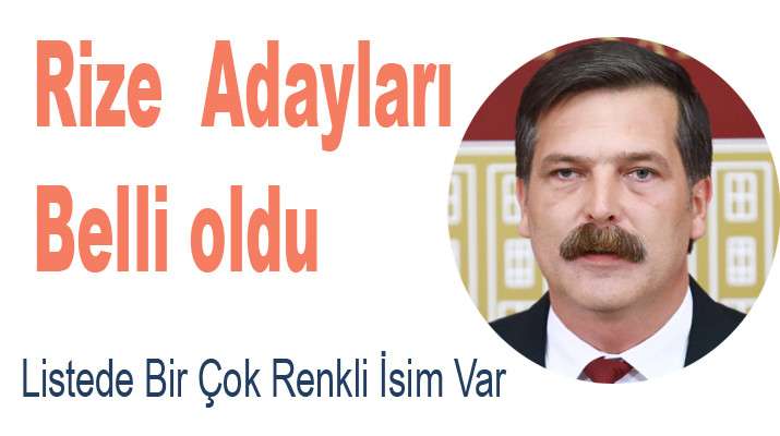 TİP'İN LİSTESİNDE ÇOK RENKİ İSİMLER VAR