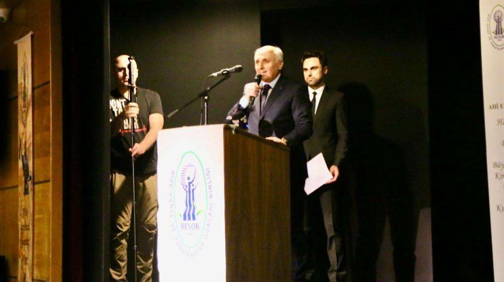 RİZE'DE  KONUŞTU. GELECEK NESİLLERE YAYMALIYIZ