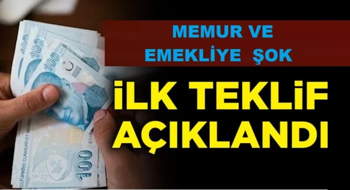 MEMURSEN YÜZDE SEKSEN İSTADİ HÜKÜME 1/8 İNİ VERDİ