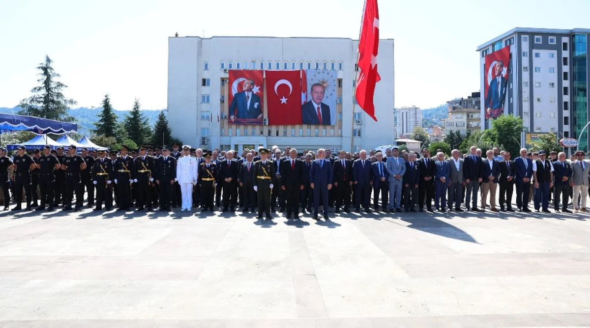 RİZE'DE ZAFER BAYRAMI COŞKUSU