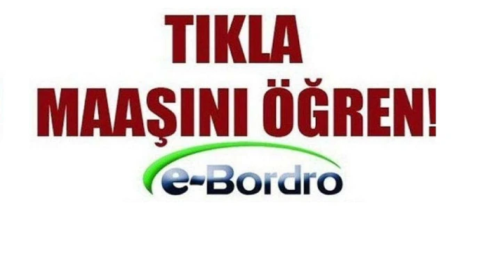 ıMEMURLARIN ZAMLI MAAŞ BORDROSU YAYINLANDI