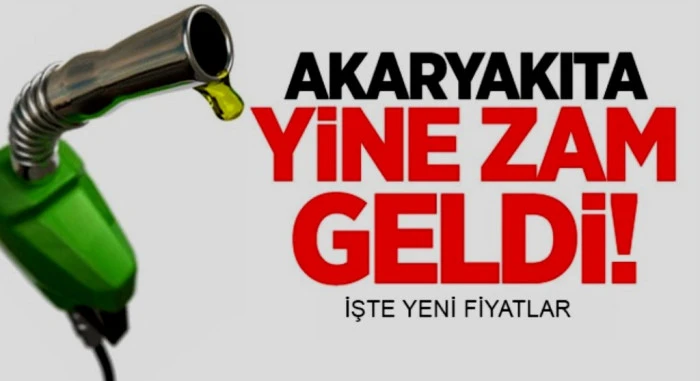 Eşel mobile rağmen akaryakıta Yüklü ZAM geldi
