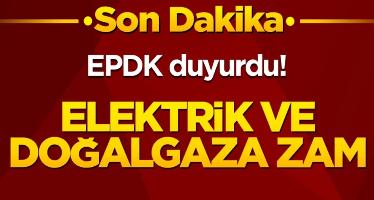 ZAMLAR NİSANA KALDI DOĞALGAZ VE ELEKTİĞE REKOR  ZAM