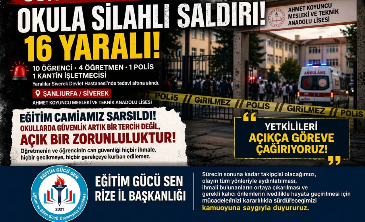 SALDIRIYA İSYAN EDEN ÖĞRETMENLER 2 GÜN İŞ BIRAKIYOR