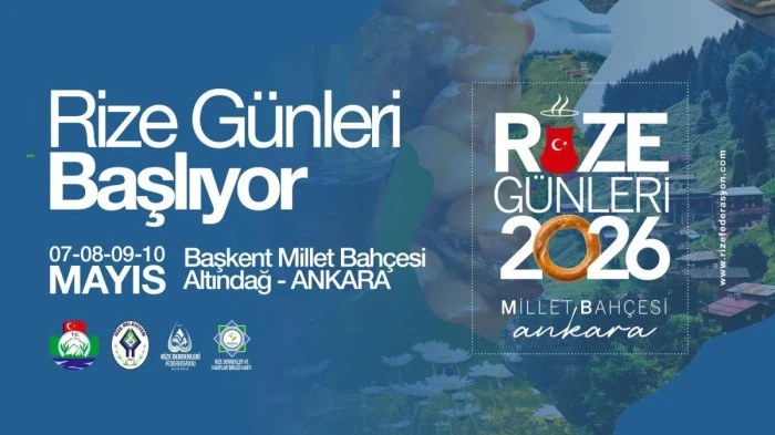 RİZE GÜNLERİ BAŞLIYOR. İŞTE PROGRAM