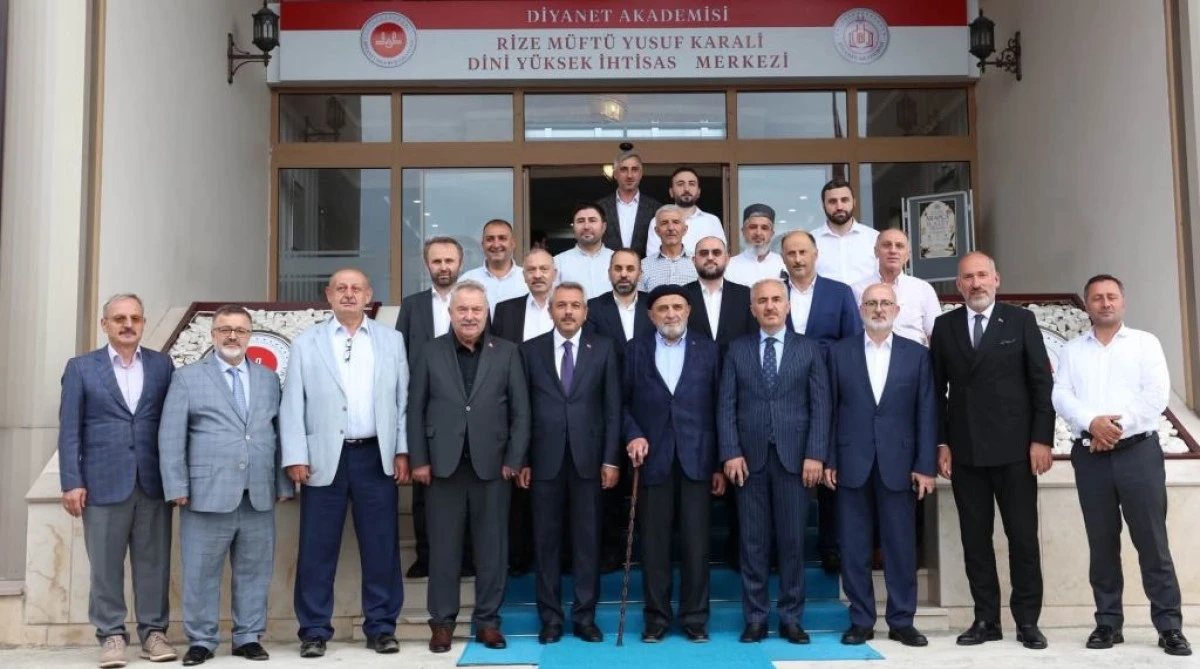 Rize’de İlim Yuvasına İlk Harç