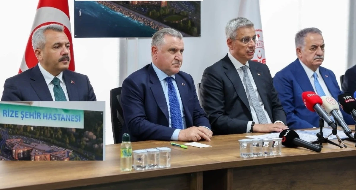 RİZE'DE DEV YATIRIM 2027'DE HİZMETE AÇILACAK