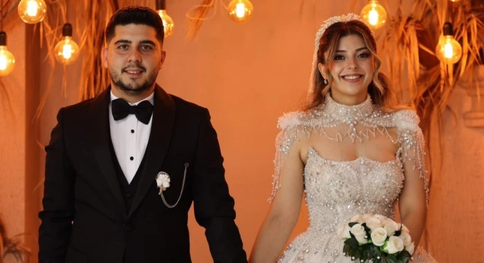 MEHMET EREN ŞAHİN, NIŞANLISI SİNEM ESER İLE ANKARA'DA EVLENDİ