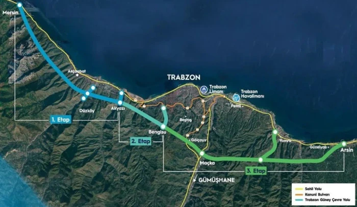 TRABZON ÇEVRE YOLU İHALEYE ÇIKTI