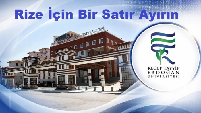 Tercih Listelerinde Rize İçin Bir Satır Ayırın