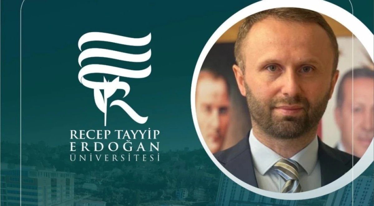 RİZE'YE YENİDEN REKTÖR OLARAK ATANDI