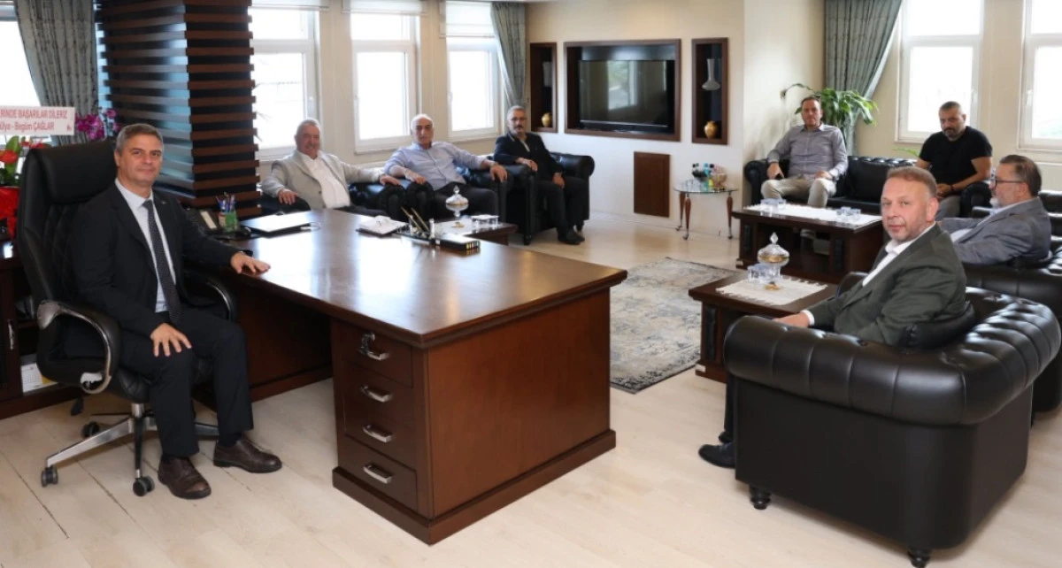 RİZE İL BAŞKANINDAN RİZE İL MÜDÜRÜNE HAYIRLIOLSUN ZİYARETİ